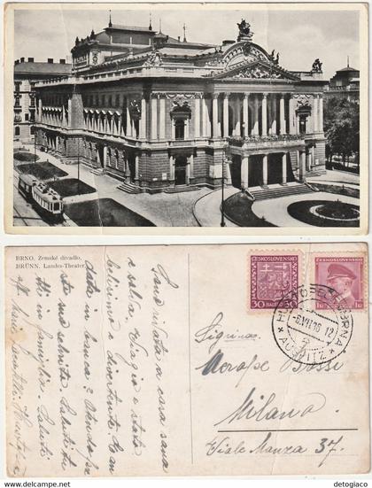 BRNO - REPUBBLICA CECA - CZECH REPUBLIC - VIAGG. 1936 -78637-