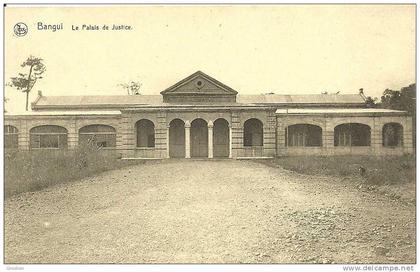 BANGUI LE PALAIS DE JUSTICE