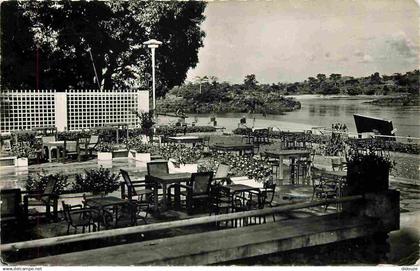 République Centrafricaine - Bangui - Le Cercle - Terrasse donnant sur la plage - Correspondance - Mention Photographie v