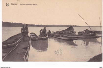 REPUBLIQUE CENTRAFRICAINE(BANGUI) PIROGUE