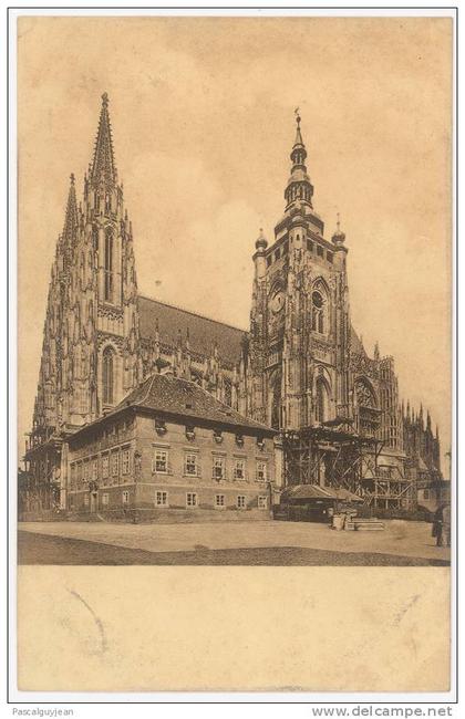 CPA PRAGUE - PRAHA VELECHRAM SV. VITA - ST. VEITS-DOM.