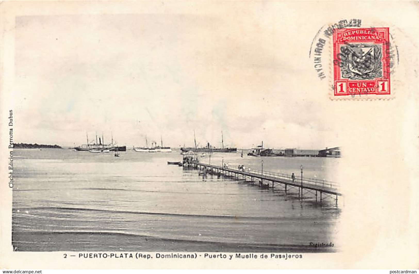 República Dominicana - PUERTO PLATA - Puerto y Muelle de Pasajeros - Ed. Perrotta Dibus 2