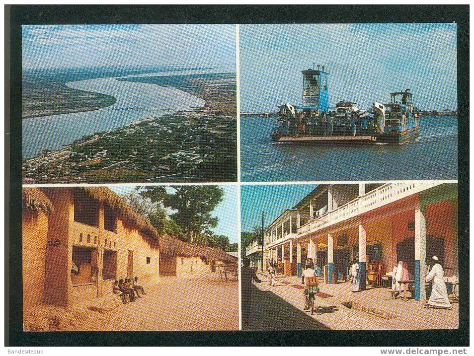 République du Sénégal - Vues de Ziguinchor ( animée bac ... A.D.P.cliché Renaudeau)