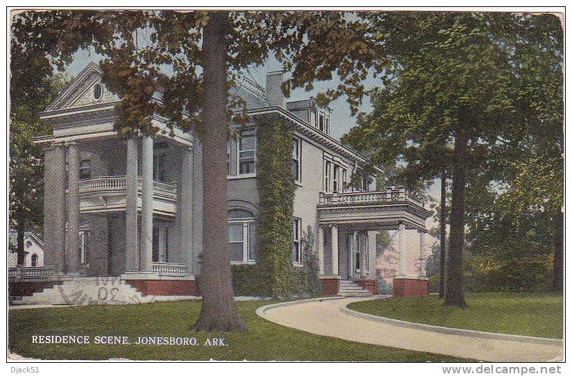 RESIDENCE SCENE, JONESBORO, ARK. - 1915