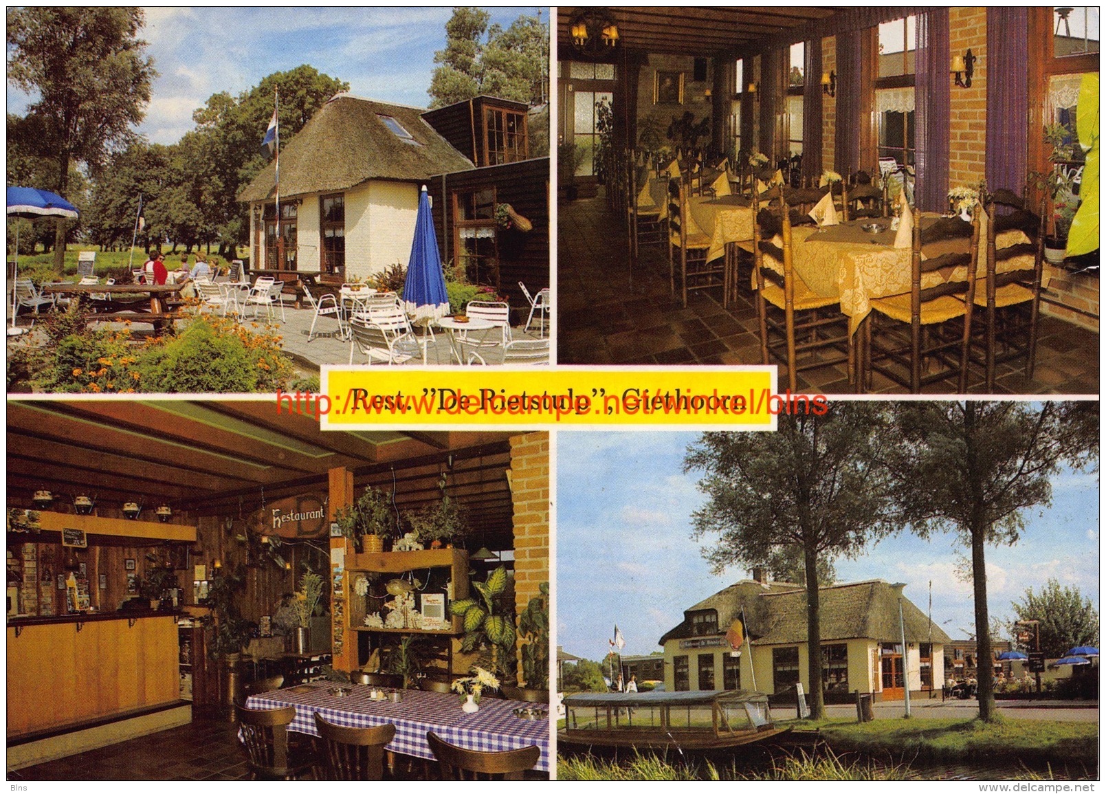 Restaurant De Rietstulp - Giethoorn