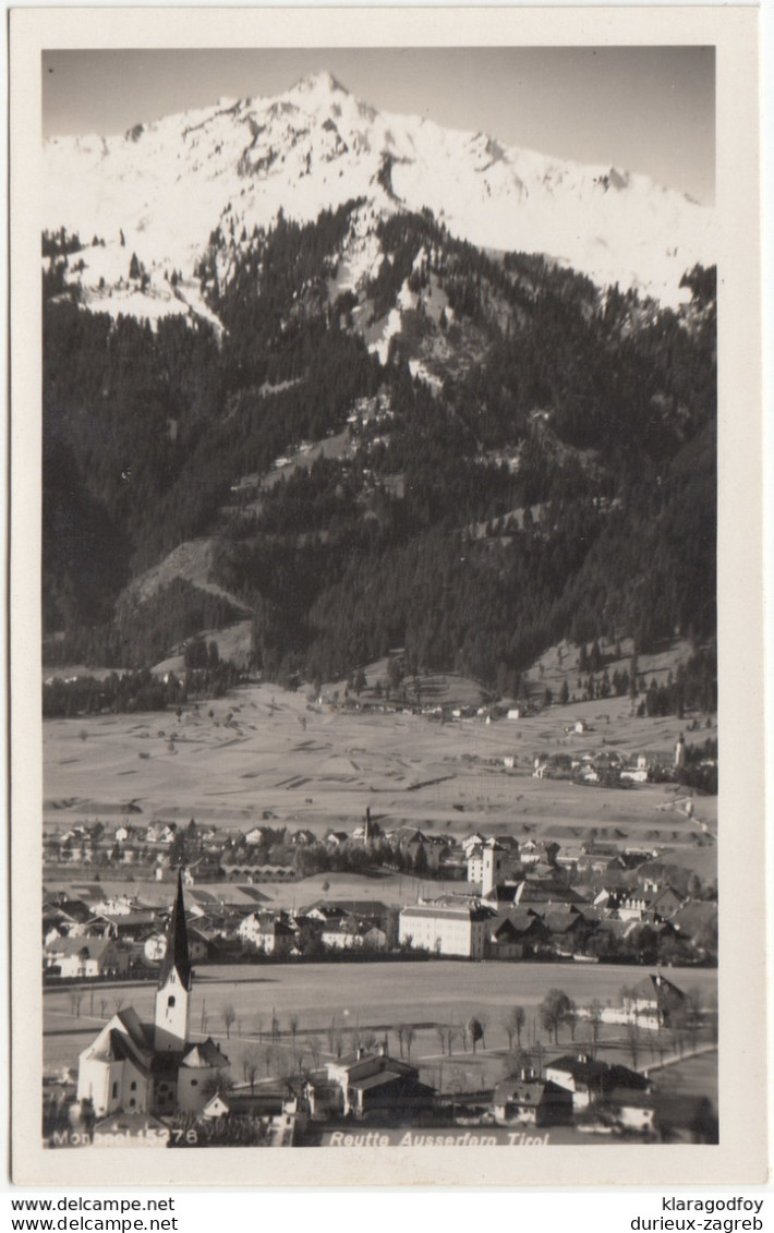 Reutte old postcard unused b180410