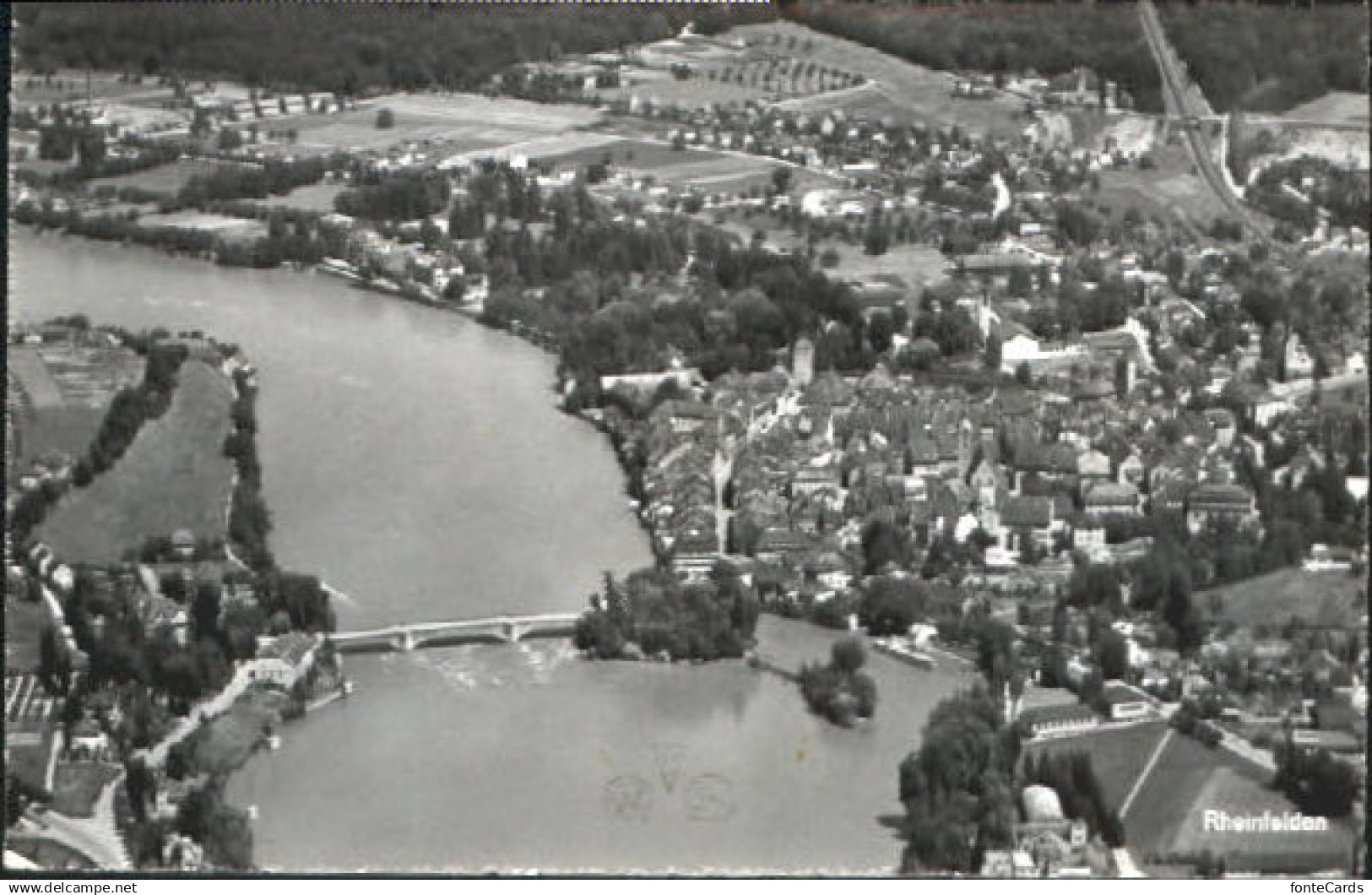 Rheinfelden AG Rheinfelden Fliegeraufnahme