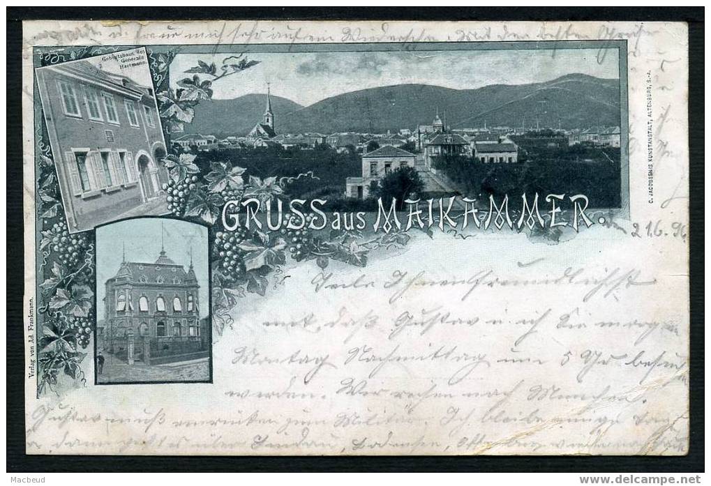 Rhénanie-Palatinat - 1896 - GRUSS AUS MAIKAMMER