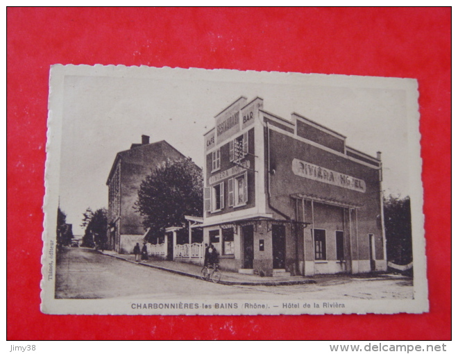 RHONE-CHARBONNIERE LES BAINS-HOTEL DE LA RIVIERA-ANIMEE