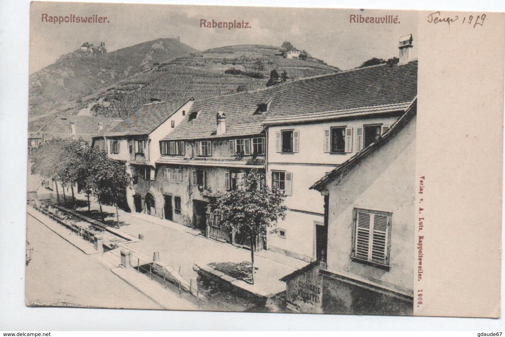 RIBEAUVILLE / RAPPOLTSWEILER (68) - RABENPLATZ