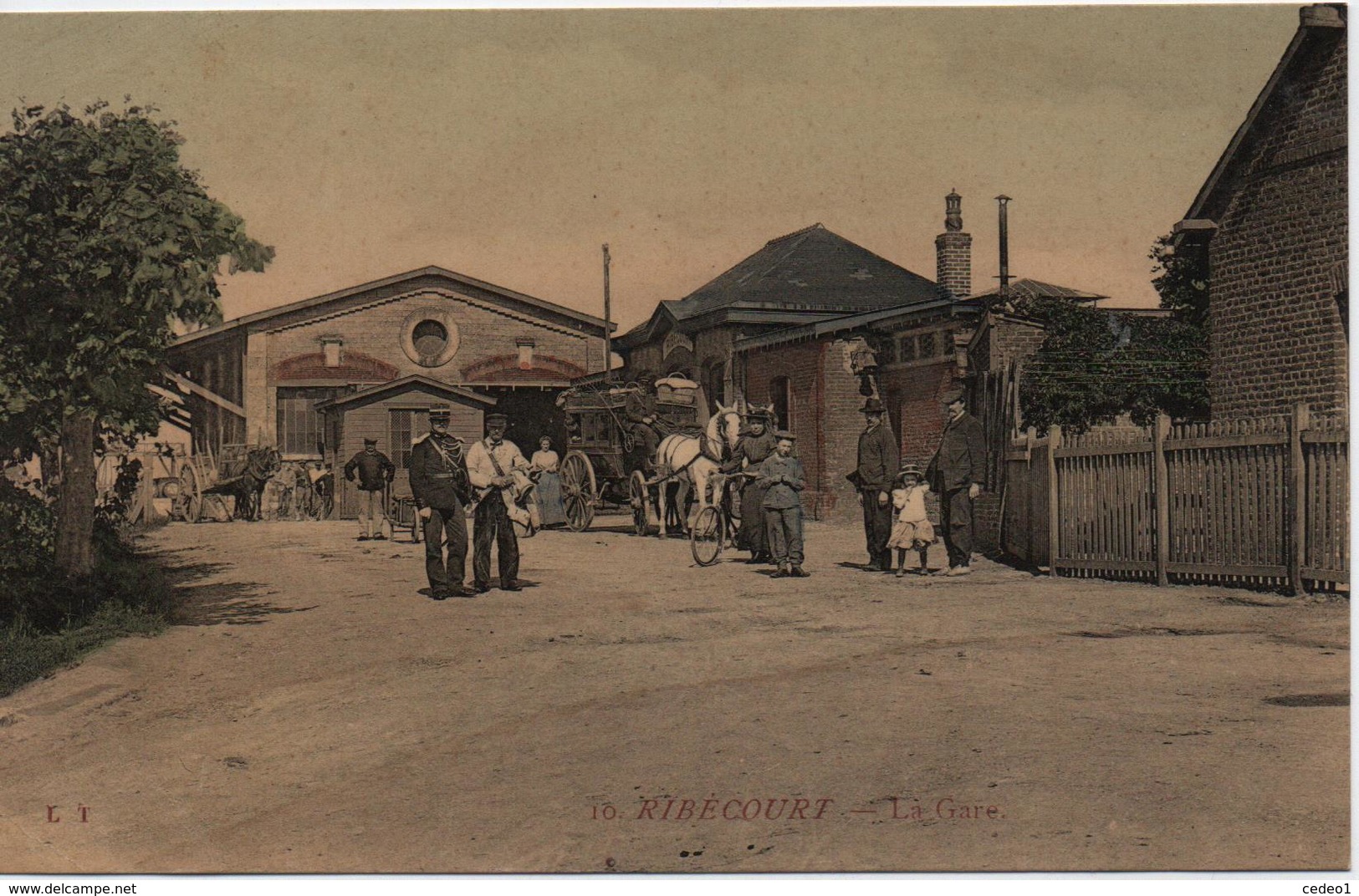 RIBECOURT  LA GARE