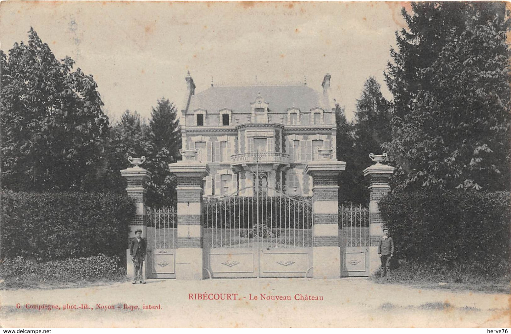 RIBECOURT - le Nouveau Château