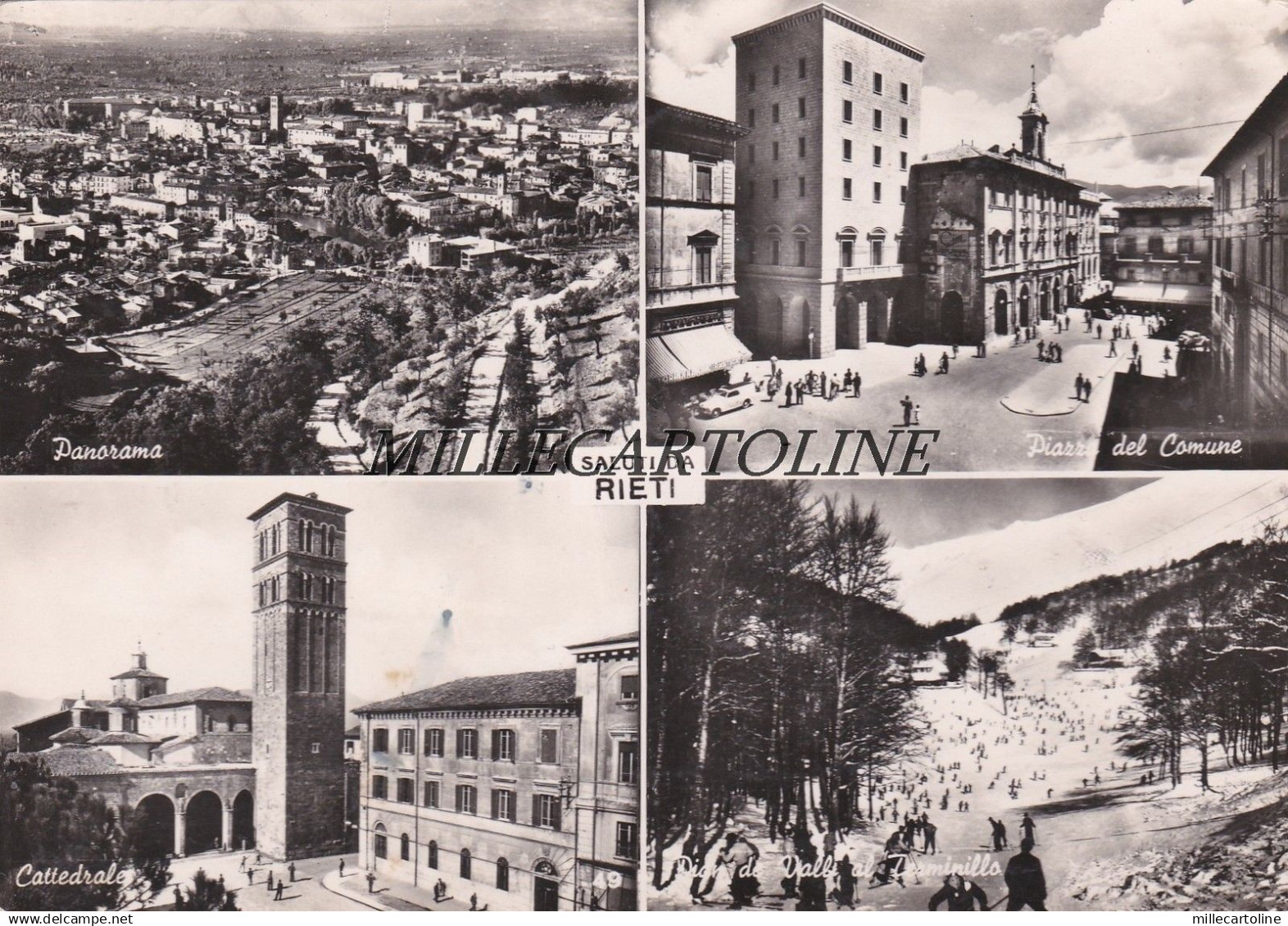 RIETI: Saluti da     1955