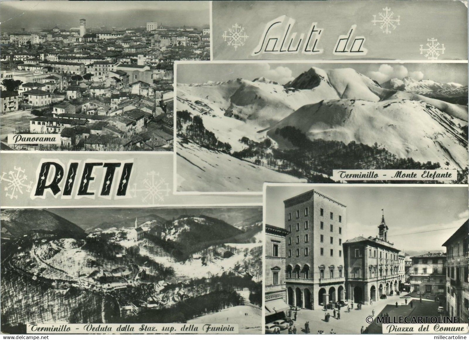 RIETI - Saluti da Rieti 1959