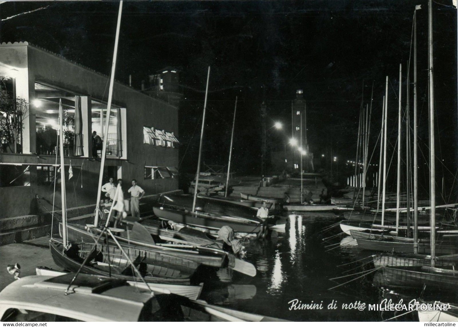 RIMINI - Rimini di notte - Club Nautico 1954