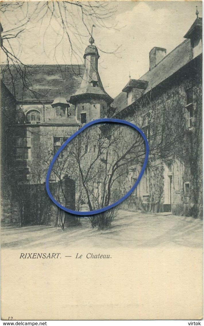 Rixensart  :  chateau............1908