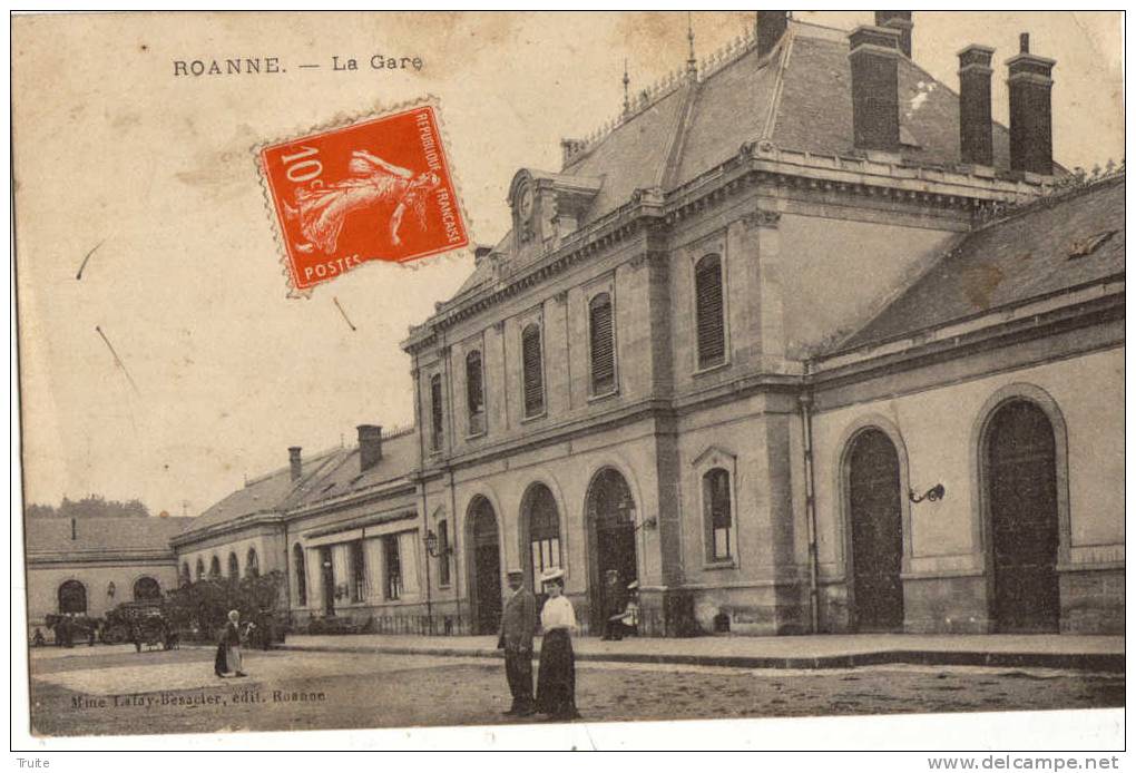 ROANNE LA GARE ANIMEE