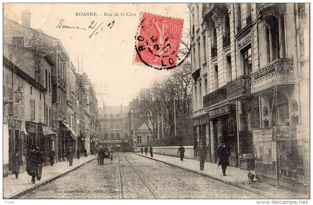 ROANNE RUE DE LA COTE