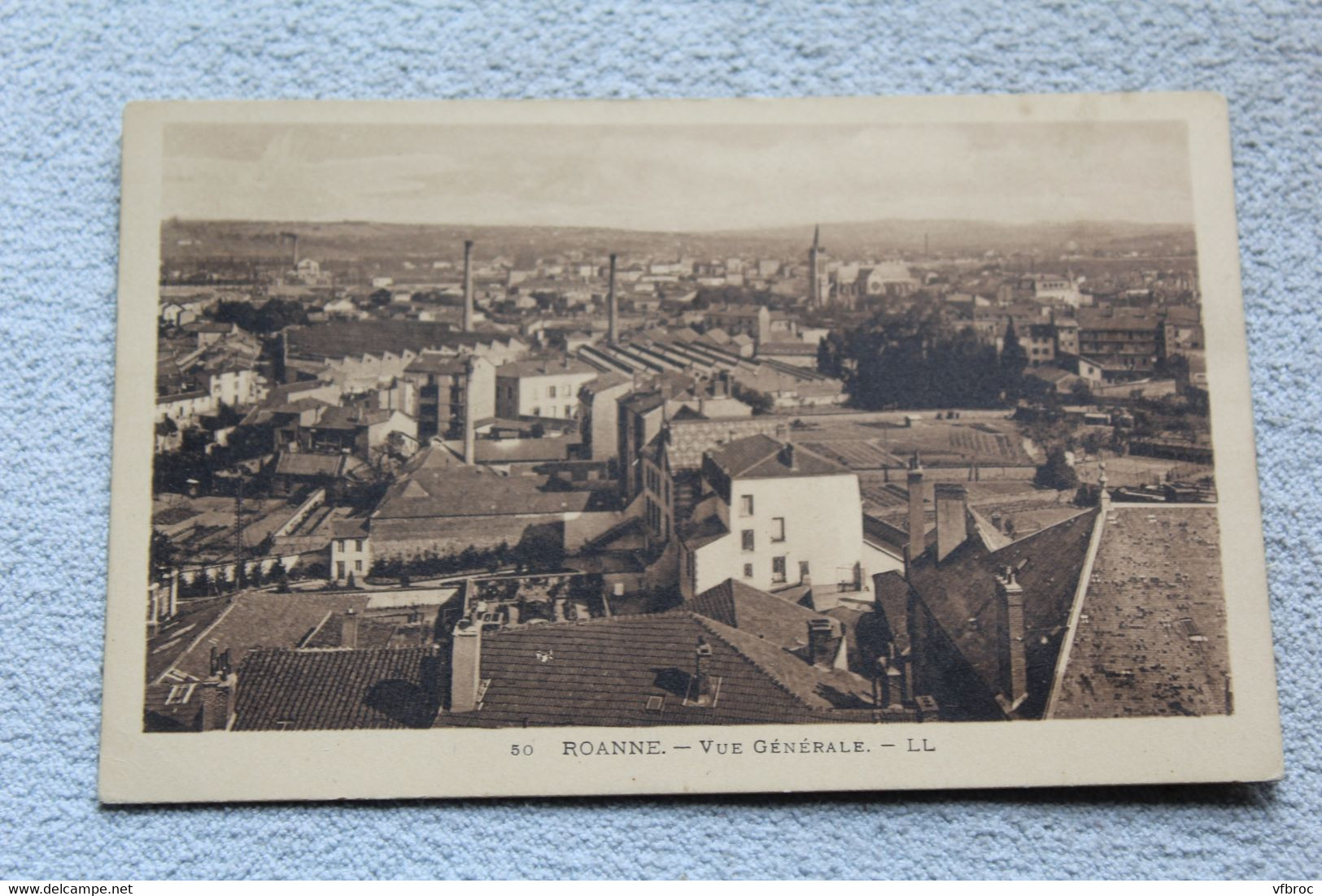 Roanne, vue générale, Loire 42