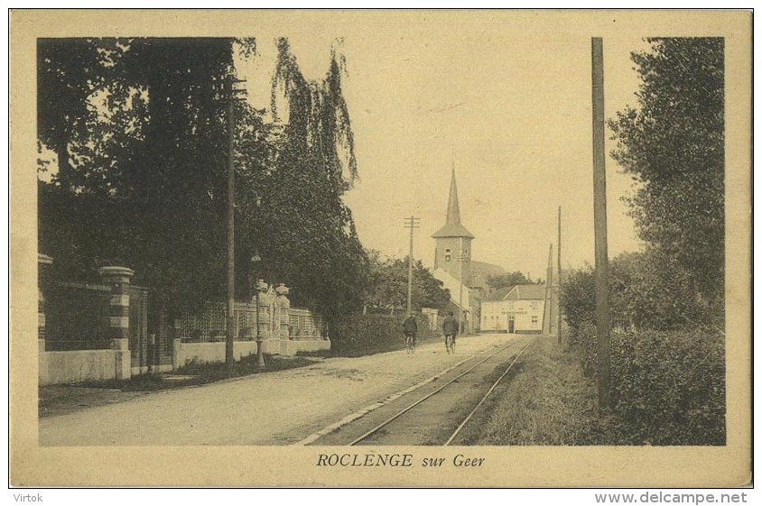 Roclenge :  sur Geer