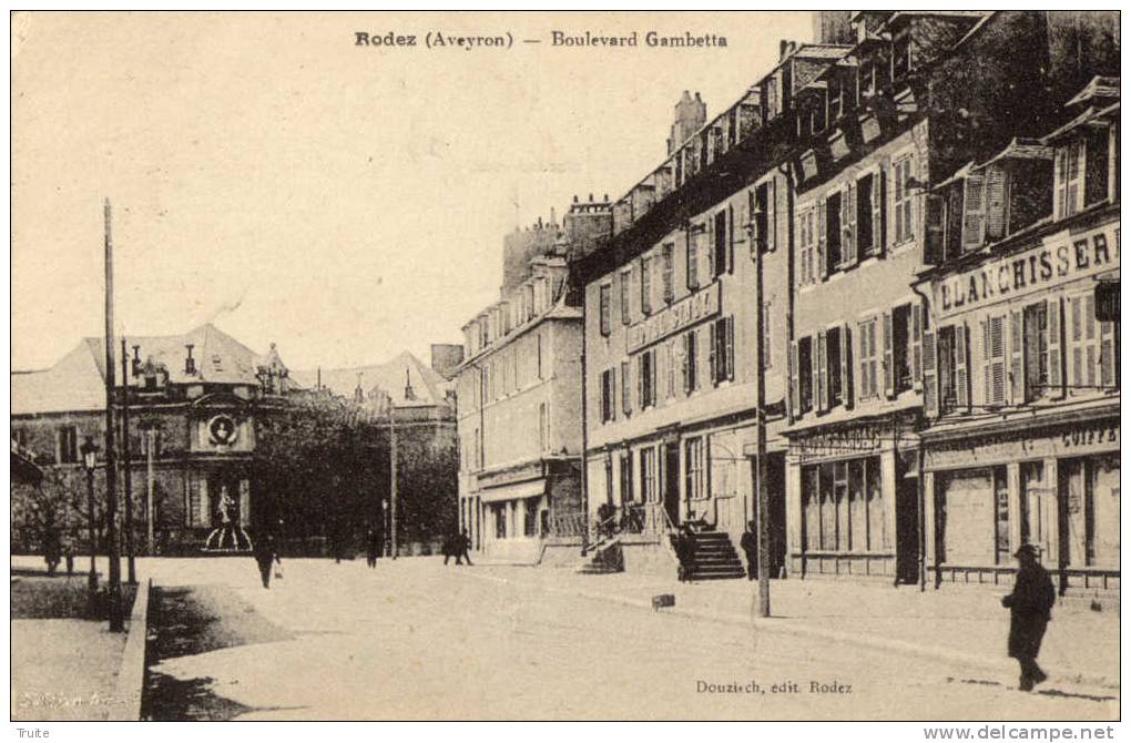 RODEZ BOULEVARD GAMBETTA COMMERCE