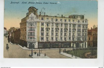 ROUMANIE - ROMANIA - BUCURESTI - Hotel Athene Palace