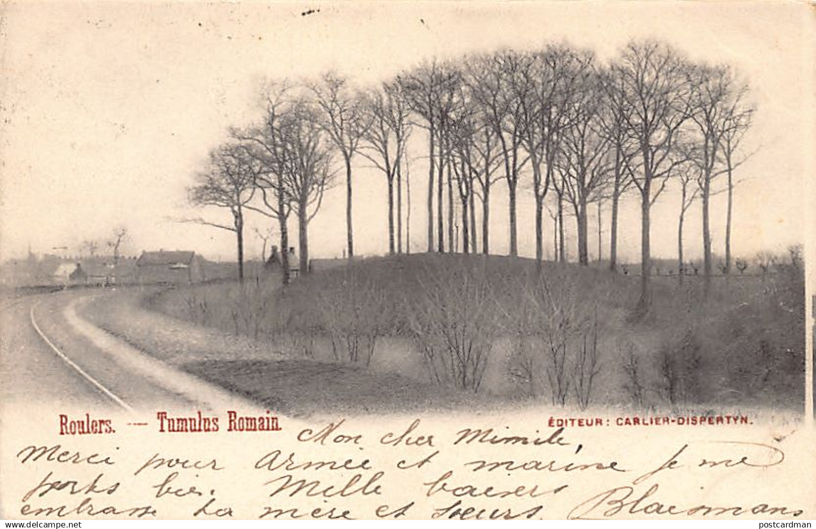 ROESELARE (W. Vl.) Tumulus Romain