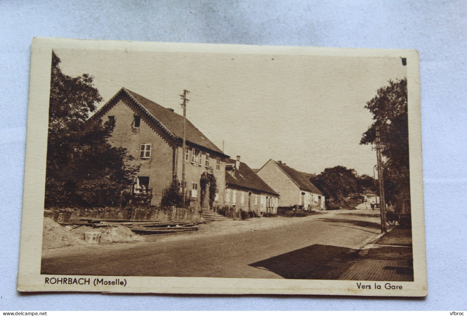 Rohrbach, vers la gare, Moselle 57