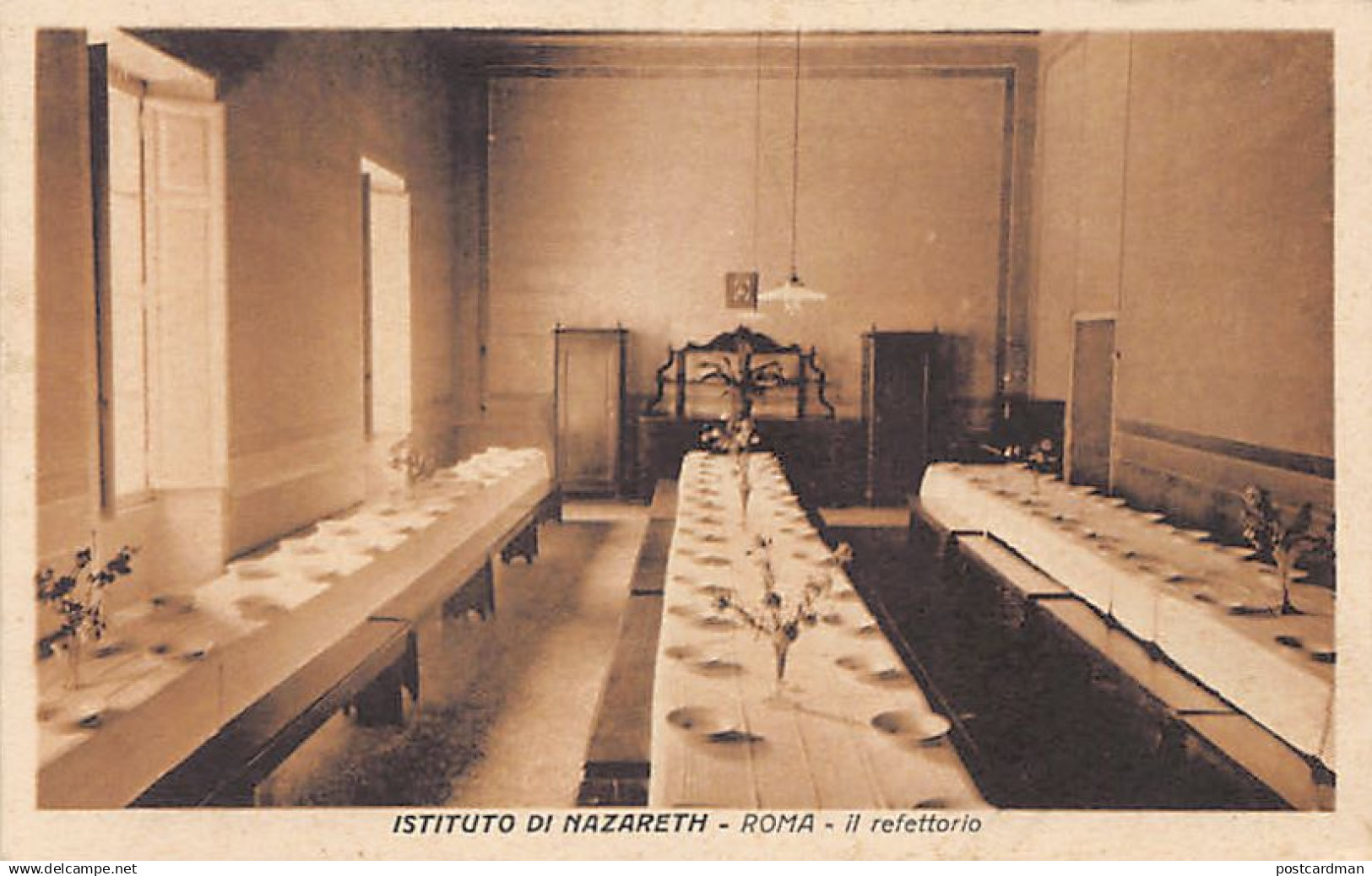 ROMA - Istituto di Nazareth - Il refettorio