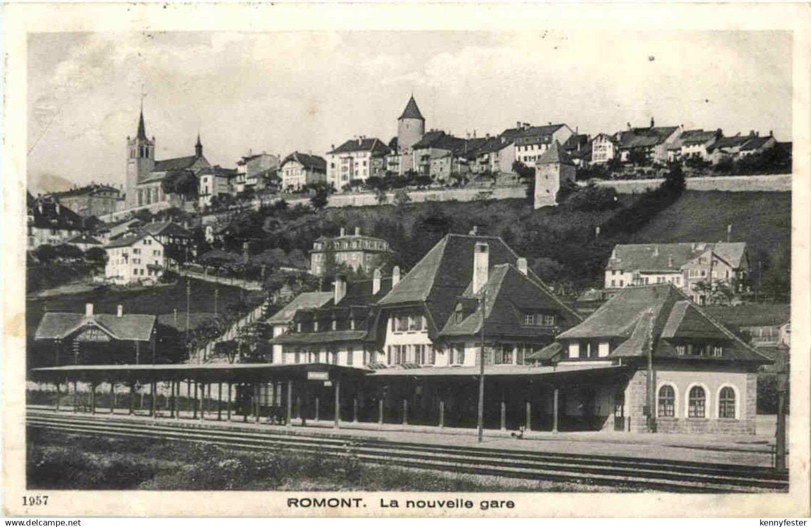 Romont- Le nouvelle gare