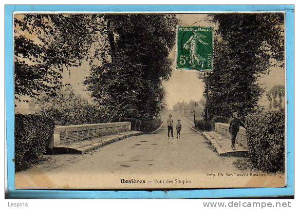 ROSIERES EN SANTERRE  -- Pont des Soupirs