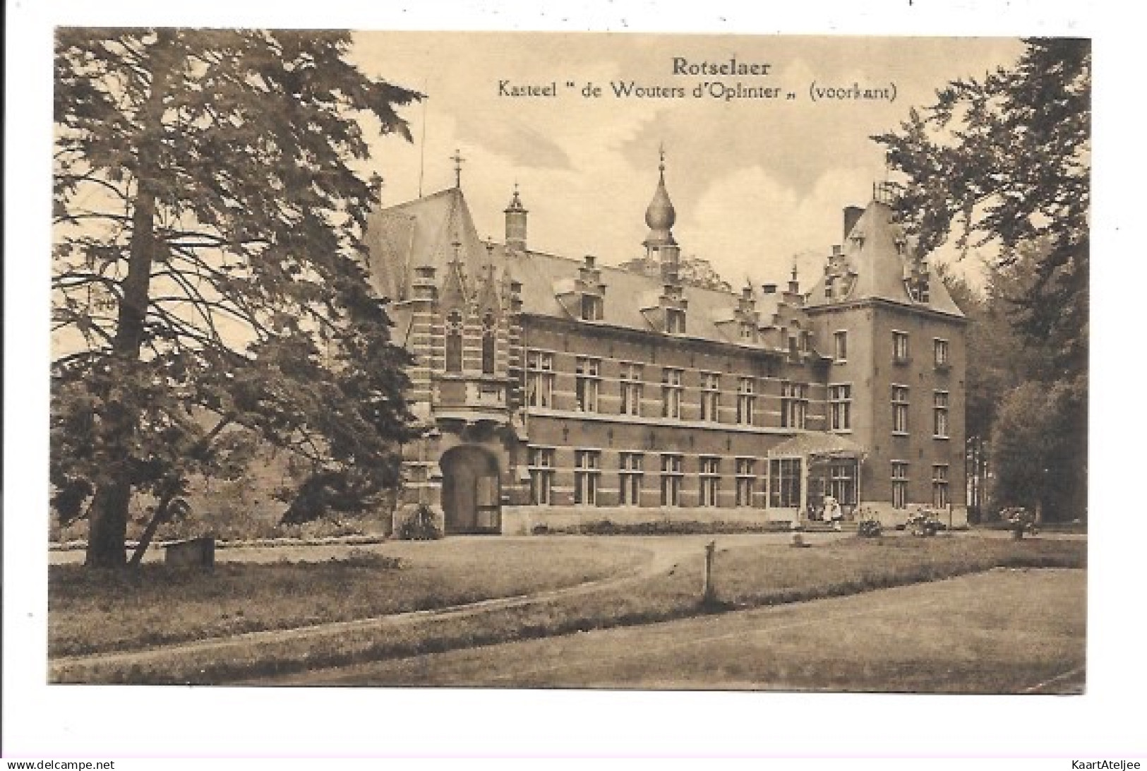 Rotselaar - Kasteel de wouters d'Oplinter.