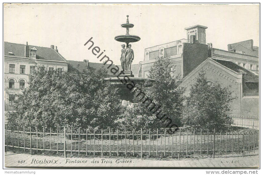 Roubaix - Fontaine des Trois Graces