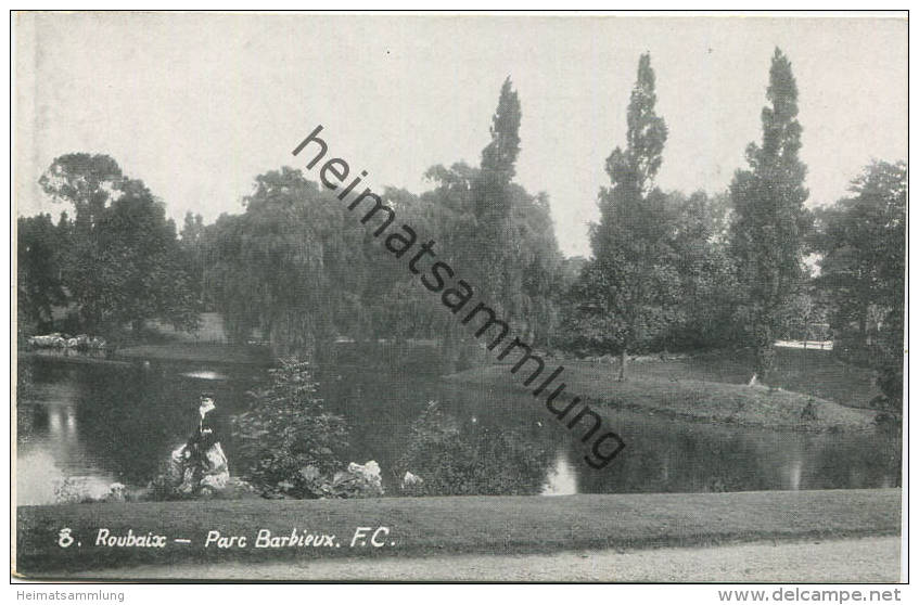 Roubaix - Parc Barbieux - Imp. F. Castelan Roubaix