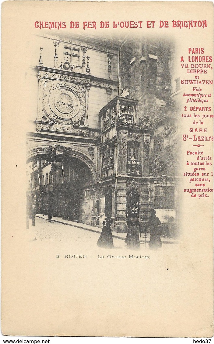 Rouen - La Grosse Horloge