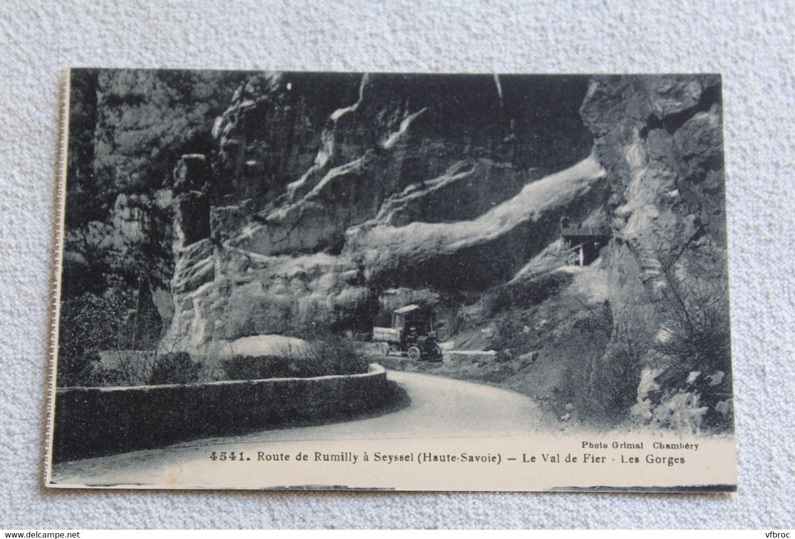 Route de Rumilly à Seyssel, le Val de Fier, les gorges, Haute Savoie 74