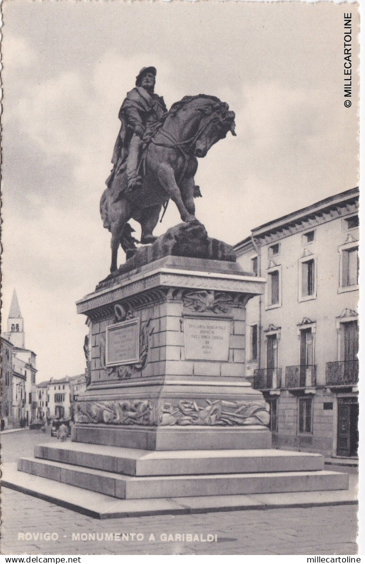 # ROVIGO: MONUMENTO A GARIBALDI