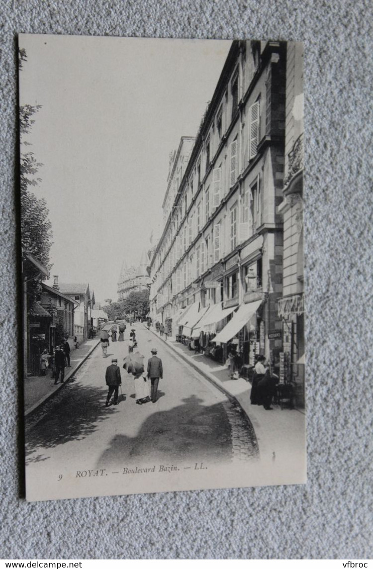 Royat, boulevard Bazin, Puy de Dôme 63