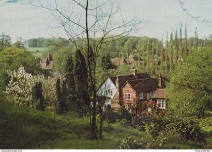 Hedgerley Village Aerial Buckinghamshire Bucks Rare Postcard