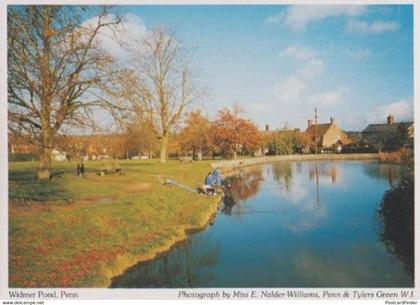 Widmer Pond Penn Buckinghamshire Womens Institute Postcard