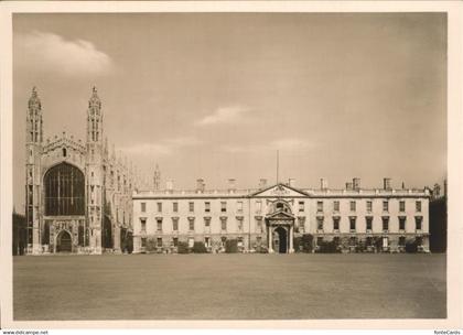 11474963 Cambridge Cambridgeshire Weltkunstkarte Kings College Cambridge