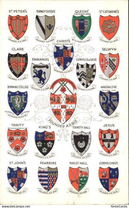 42558190 Cambridge Cambridgeshire University of Cambridge Wappen Cambridge Cambr