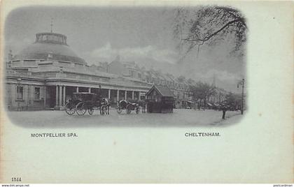 England - CHELTENHAM - Montpelier Spa by night - FORERUNNER POSTCARD