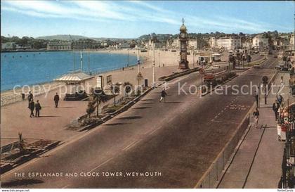 11732648 Weymouth Dorset Esplanade and Clock Tower Weymouth and Portland