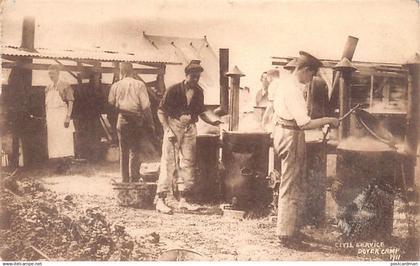 England - DOVER - Field kitchen in Dover Camp, Civil Service - Year 1911