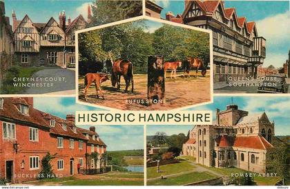 Angleterre - Hampshire - Historic Hampshire - Multivues - Hampshire - England - Royaume Uni - UK - United Kingdom - CPM