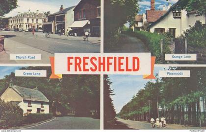 Freshfield Lancashire Rare 1970s Postcard