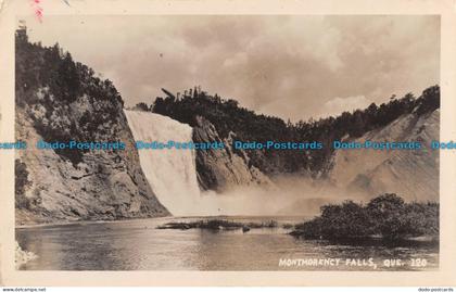 R089722 Montmorency Falls. W. B. Edwards. Bill Hopkins Collection. London Postca