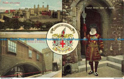 R648986 Tower of London. Tower of London. Valentine Series. Multi View