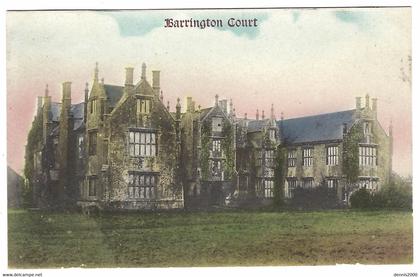 BARRINGTON - Barrington Court - carte colorisée / coloured card